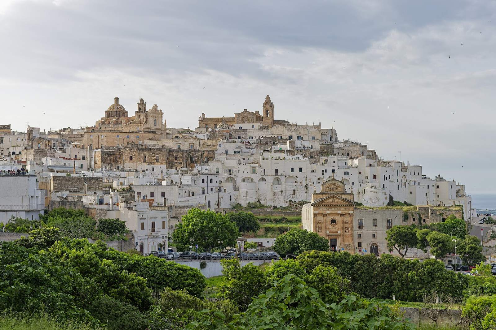 Panorama di Ostuni, la Città Bianca